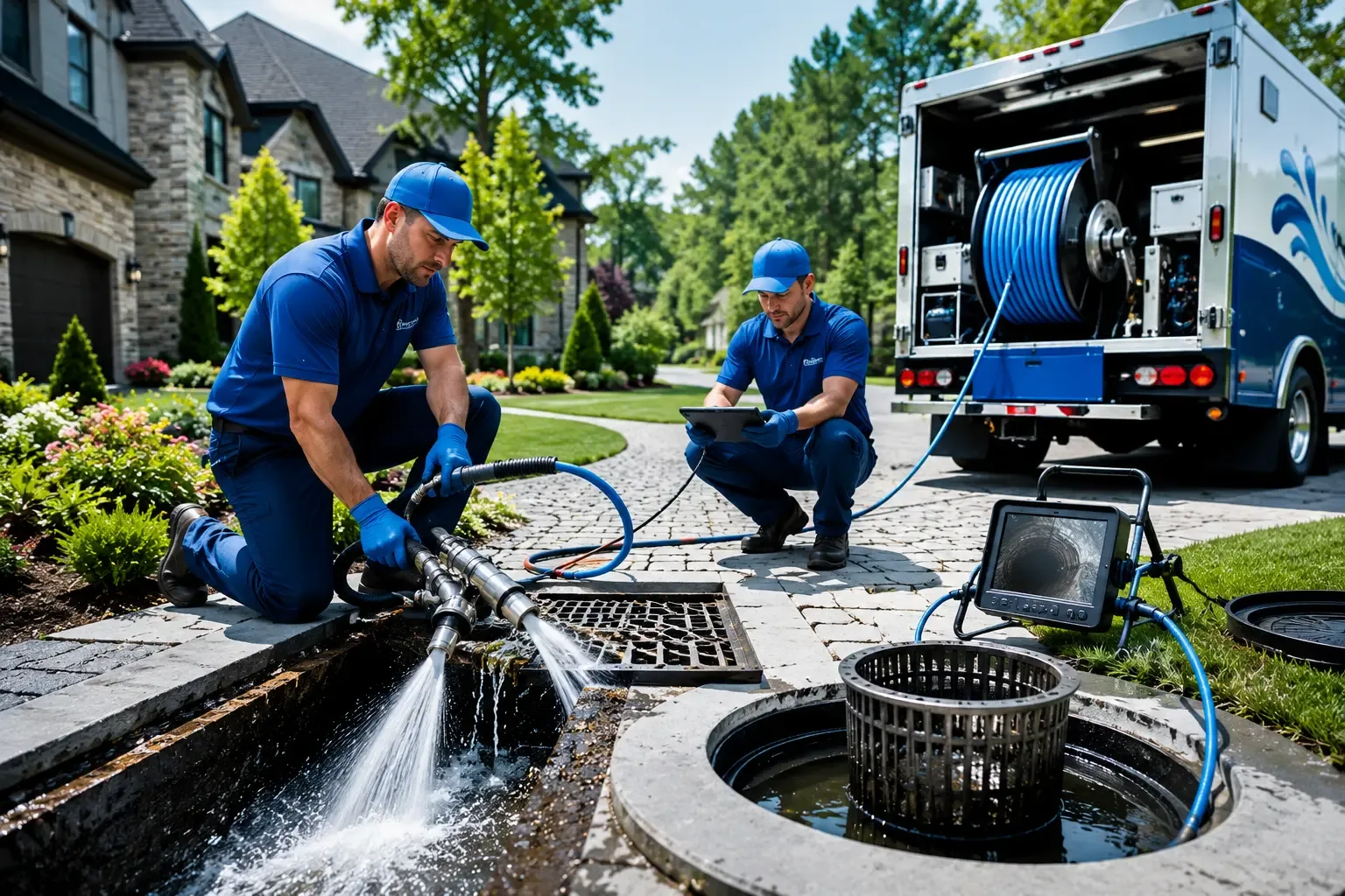 Local outdoor drain cleaning professionals in Versailles, IN