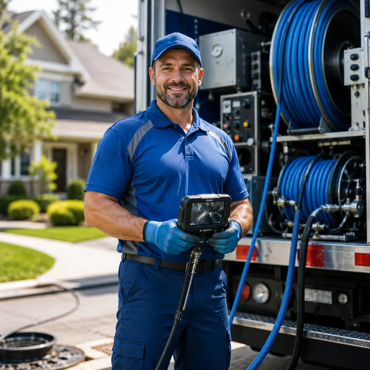 Local outdoor drain cleaning specialists in Versailles, IN